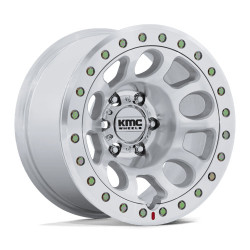 KMC KM241 E25 BEADLOCK disk 17x9 5x127 71.5 ET-12, Silver