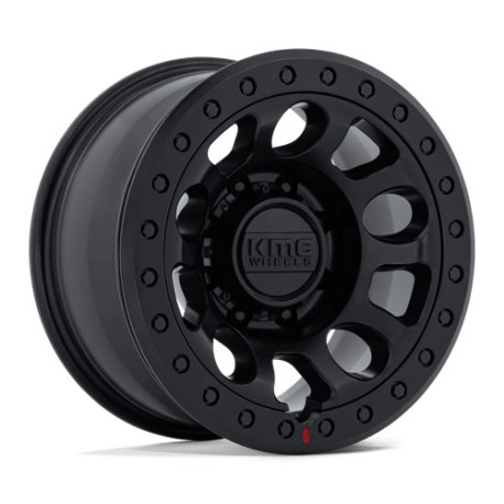 ALU disky KMC KMC KM241 E25 BEADLOCK disk 17x9 8x165.1 125.1 ET-38, Black | race-shop.cz
