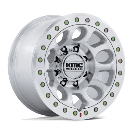 ALU disky KMC KMC KM241 E25 BEADLOCK disk 17x9 8x170 125.1 ET-38, Silver | race-shop.cz