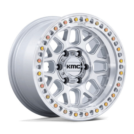 ALU disky KMC KMC KM549 GRS disk 18x8.5 6x135 87.1 ET0, Gloss silver | race-shop.cz