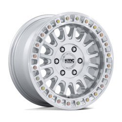 KMC KM552 IMS disk 17x8 6x130 84.1 ET32, Gloss silver