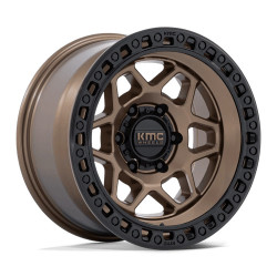 KMC KM553 TORX disk 17x9 5x127 71.5 ET-12, Matte bronze