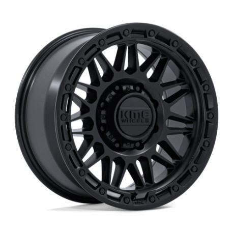 ALU disky KMC KMC KM555 ATTACK disk 18x9 8x165.1 125.1 ET18, Matte black | race-shop.cz