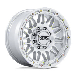KMC KM555 ATTACK disk 18x9 8x170 125.1 ET18, Gloss silver