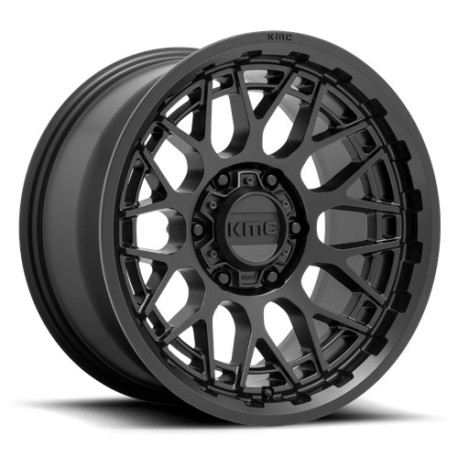 ALU disky KMC KMC KM722 TECHNIC disk 20x9 6x135 87.1 ET18, Satin black | race-shop.cz