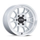 ALU disky KMC KMC KM729 RANGE disk 17x8.5 6x114.3 66.06 ET0, Gloss silver | race-shop.cz