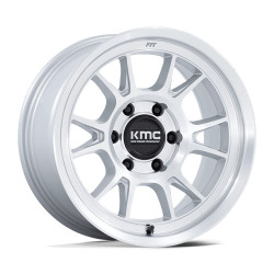 KMC KM729 RANGE disk 17x8.5 6x114.3 66.06 ET0, Gloss silver