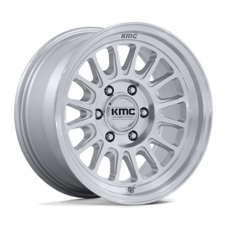 ALU disky KMC KMC KM733 IMPACT FFT disk 17x8.5 6x139.7 108 ET35, Gloss silver | race-shop.cz