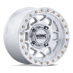 KMC Powersports KS241 TORX BEADLOCK disk 15x8 4x156 115.1 ET0, Silver