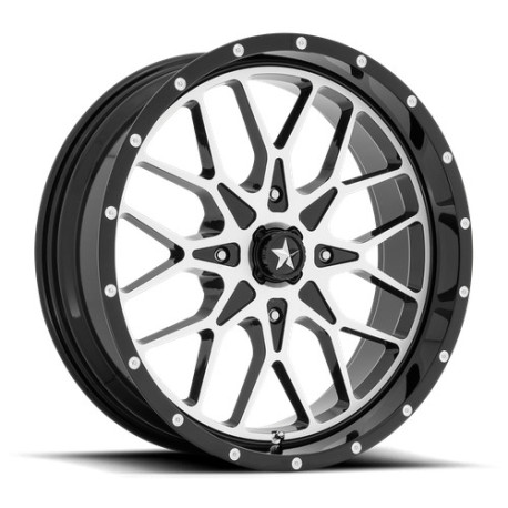 ALU disky MSA MSA Offroad Wheels M45 PORTAL disk 20x7 4x137 112.1 ET0, Gloss black | race-shop.cz
