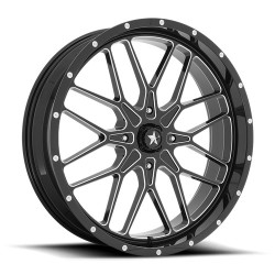 MSA Offroad Wheels M45 PORTAL disk 24x7 4x137 112.1 ET0, Gloss black