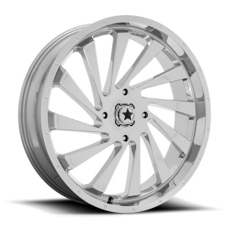 ALU disky MSA MSA Offroad Wheels M46 BLADE disk 20x7 4x137 112.1 ET0, Chrome | race-shop.cz