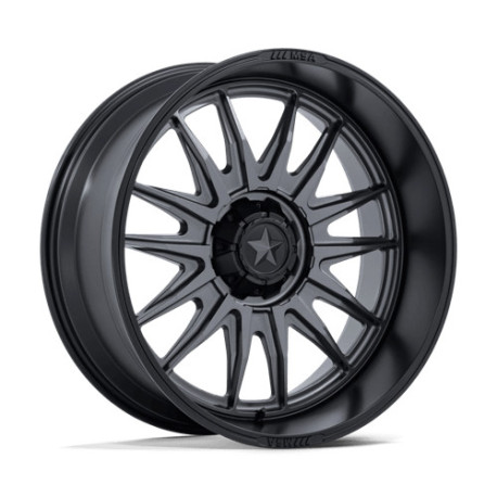 ALU disky MSA MSA Offroad Wheels M55 COMMANDER disk 15x7 6x139.7 100.3 ET10, Matte gunmetal | race-shop.cz