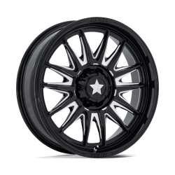 MSA Offroad Wheels M55 COMMANDER disk 22x7 5x114.3 72.56 ET0, Gloss black