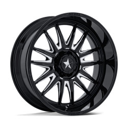 MSA Offroad Wheels M55 COMMANDER disk 24x10 6x139.7 100.3 ET-25, Gloss black