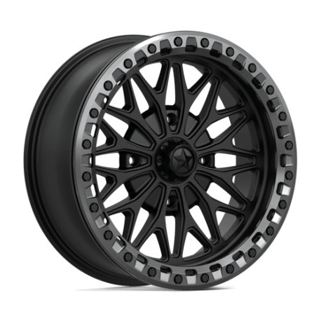 ALU disky MSA MSA Offroad Wheels MA53 BOLO BEADLOCK disk 18x7 4x137 96 ET10, Matte black | race-shop.cz