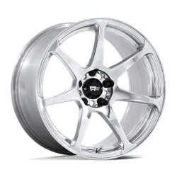 Motegi MR154 BATTLE disk 17x8 5x110 72.56 ET43, Silver