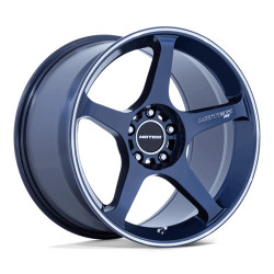 Motegi MR159 BATTLE V disk 18x9.5 5x114.3 72.56 ET15, Obsidian blue