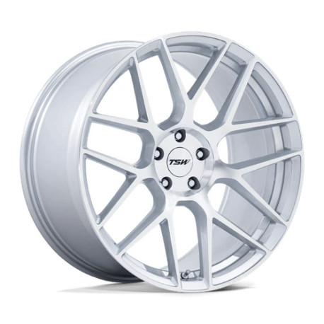 ALU disky TSW TSW TW002 LASARTHE disk 18x10.5 5x120 74.1 ET35, Gloss silver | race-shop.cz