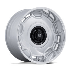 US Mag UC146 ARLINGTON disk 22x9 5x127 78.1 ET15, Silver