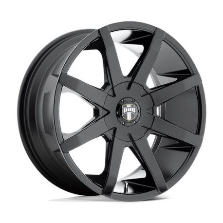 ALU disky DUB DUB S110 PUSH disk 20x8.5 5x115 72.6 ET10, Gloss black | race-shop.cz