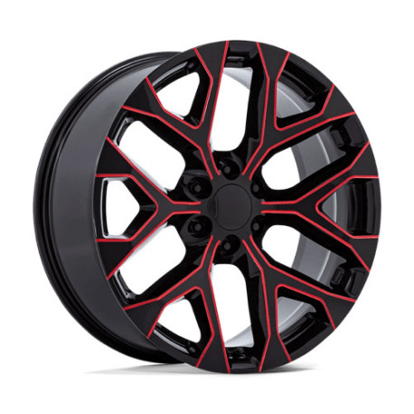 ALU disky Performance Replicas Performance Replicas PR177 disk 20x9 6x139.7 78.1 ET24, Gloss black red | race-shop.cz