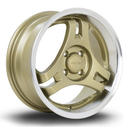 Rota HM3 wheel 15X7 4X100 67,1 ET40, Gold