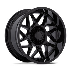 Moto Metal MO812 TURBINE disk 20x10 8x165.1 125.1 ET-18, Gloss black