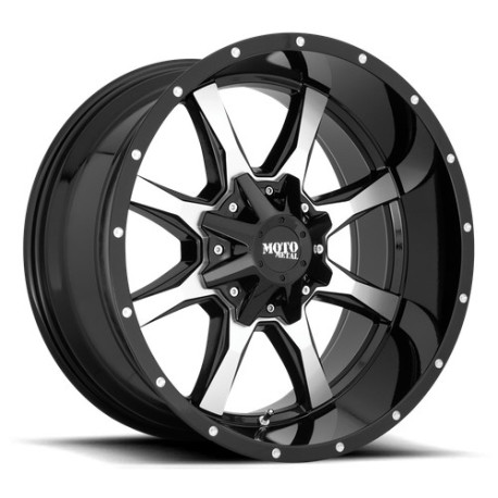 ALU disky Moto Metal Moto Metal MO970 disk 17x8 5x127/5x139.7 78.1 ET0, Gloss black | race-shop.cz