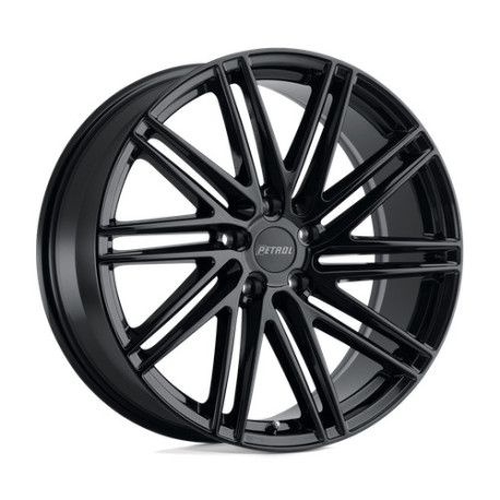 ALU disky Petrol Petrol P1C disk 17x8 5x108 72.1 ET40, Gloss black | race-shop.cz