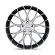 ALU disky Petrol Petrol P2B disk 20x8.5 5x120 76.1 ET35, Gloss black | race-shop.cz