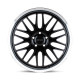 ALU disky Petrol Petrol P4C disk 18x8 5x112 66.56 ET40, Gloss black | race-shop.cz
