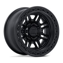 Pro Comp Alloys PA208 EQUALIZER BL disk 17x9 6x139.7 108 ET-12, Black