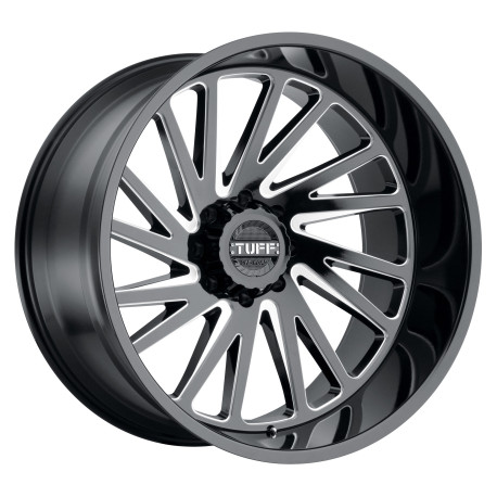 ALU disky Tuff Tuff T2A disk 24x14 8x180 125.1 ET-72, Gloss black | race-shop.cz