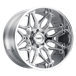 Tuff T3B disk 24x14 6x139.7 112.1 ET-72, Chrome