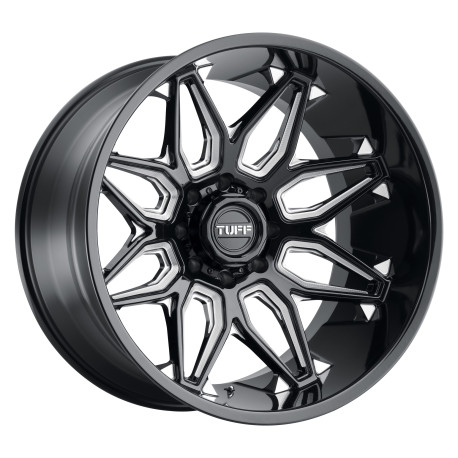 ALU disky Tuff Tuff T3B disk 24x14 8x165.1 125.1 ET-72, Gloss black | race-shop.cz