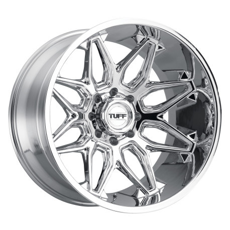 ALU disky Tuff Tuff T3B disk 26x14 8x170 125.1 ET-72, Chrome | race-shop.cz
