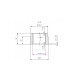 New Weld-in bung female M18x1.5 (lambda o2 sensor) | race-shop.cz