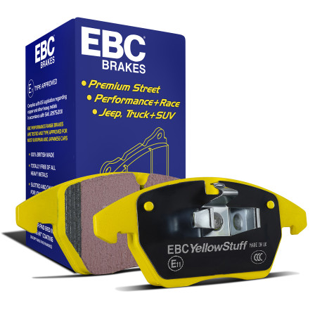 Brzdy EBC Přední brzdové destičky EBC Yellowstuff Street + Track DP42392R | race-shop.cz