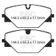 Brzdy EBC Zadní brzdové destičky EBC Yellowstuff Street + Track DP42514R | race-shop.cz