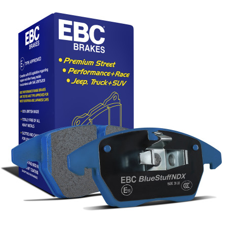 Brzdy EBC Přední brzdové destičky EBC Bluestuff NDX Trackday + Race DP52392NDX | race-shop.cz
