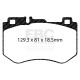 Brzdy EBC Přední sada EBC PD01KF1702 - Brzdové kotouče Premium OE + brzdové destičky Greenstuff | race-shop.cz