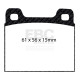 Brzdy EBC Přední sada EBC PD04KF043 - Brzdové kotouče Premium OE + brzdové destičky Bluestuff | race-shop.cz