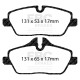Brzdy EBC Přední sada EBC PD06KF707 - Brzdové kotouče Ultimax Grooved + brzdové destičky Greenstuff | race-shop.cz
