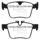 Brzdy EBC Zadní sada EBC PD06KR465 - Brzdové kotouče Ultimax Grooved + brzdové destičky Elite Truck and SUV | race-shop.cz