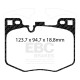 Brzdy EBC Přední sada EBC PD09KF1442 - Brzdové kotouče Ultimax Grooved + brzdové destičky Bluestuff | race-shop.cz