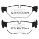 Brzdy EBC Zadní sada EBC PD09KR256 - Brzdové kotouče Ultimax Grooved + brzdové destičky Bluestuff | race-shop.cz