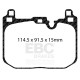 Brzdy EBC Přední sada EBC PD13KF947 - Brzdové kotouče Turbo Grooved + brzdové destičky Yellowstuff | race-shop.cz
