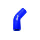 Kolena 45° Silikonová hadice - koleno 45° - 63mm (2,5") | race-shop.cz
