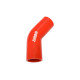 Kolena 45° Silikonová hadice - koleno 45° - 63mm (2,5") | race-shop.cz